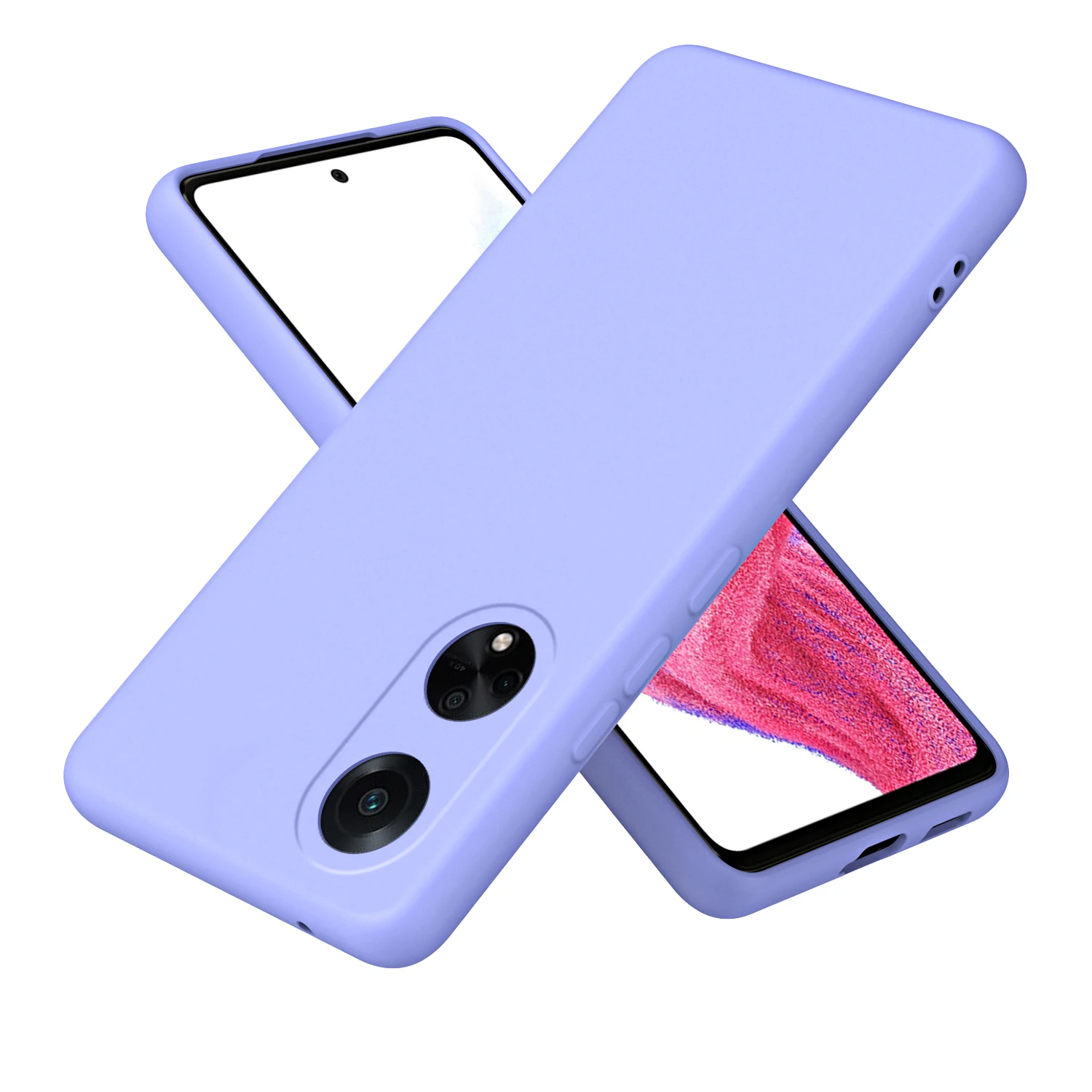 Liquid Silicone Phone Case for OPPO A98 A96 A95 A79 A78 A76 A74 A58 A57 A55 A54 A53 A38 A36 A18 A17 A16 A15 5g 4g ​Phone Cover