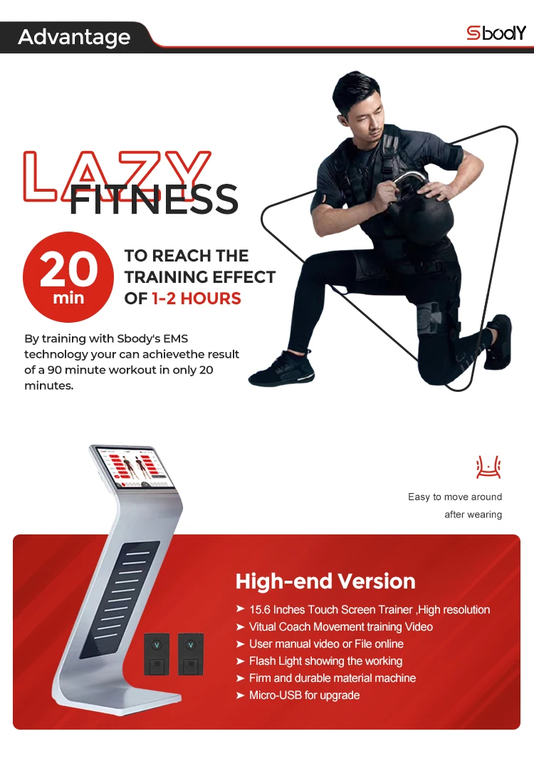 Heiß!!! Profession elle Fitness geräte Fitness geräte ems Muskels timulation ems Trainings gerät