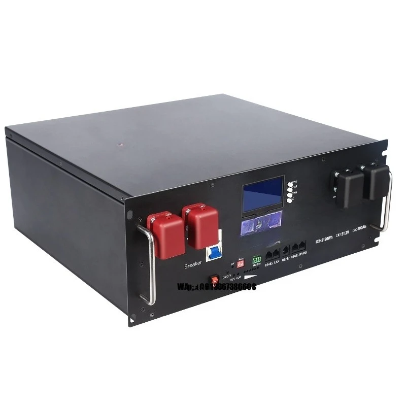 48V battery 50V 53.2 V 100Ah 150Ah 200Ah 300Ah amp time LiFePO4 for off-grid solar home energy storage system 4800w