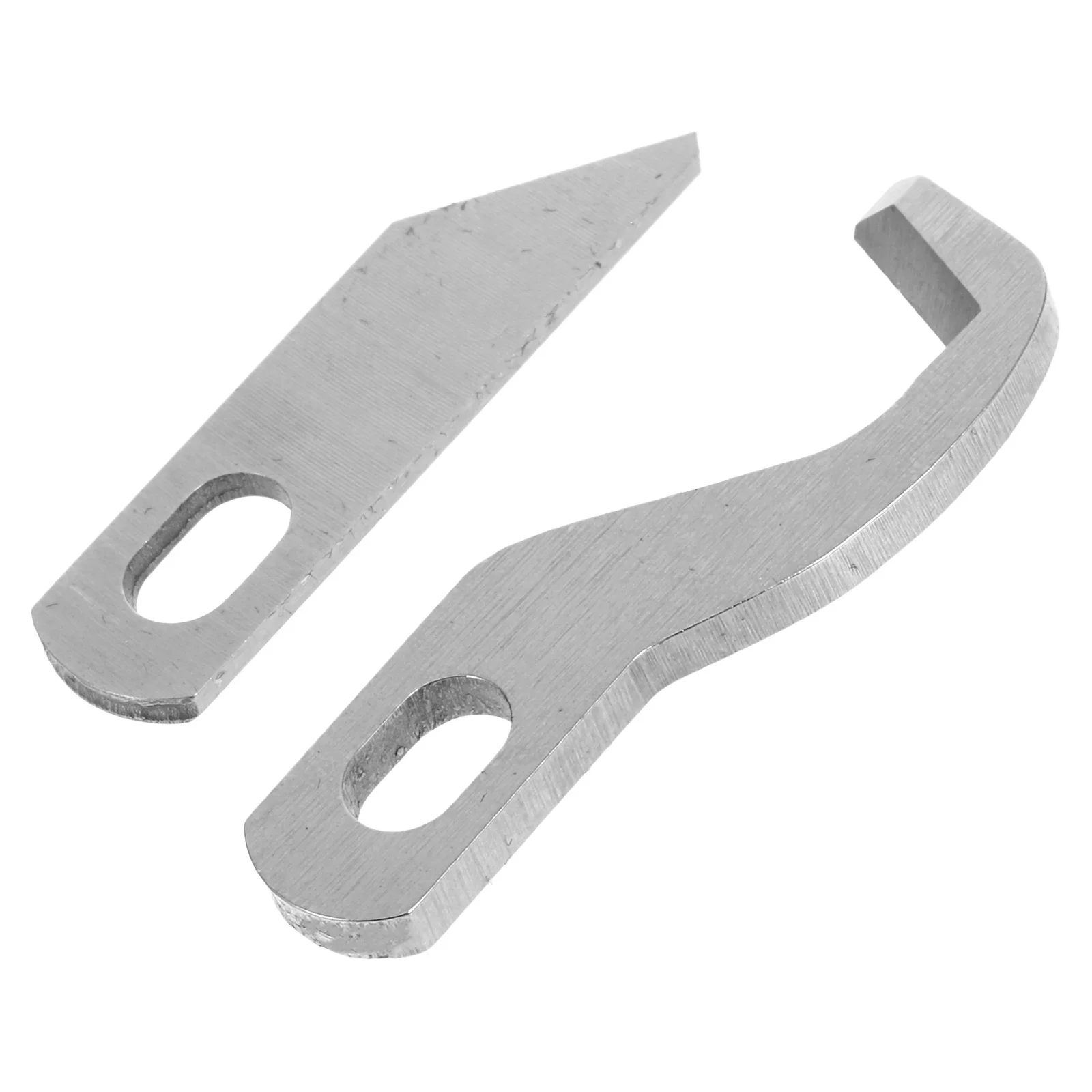 

1 Set Of Sewing Machine Blades Replacement For Upper Lower Cutter Household Sewing Supplies Repair Kit Tool Serger Overlock Part