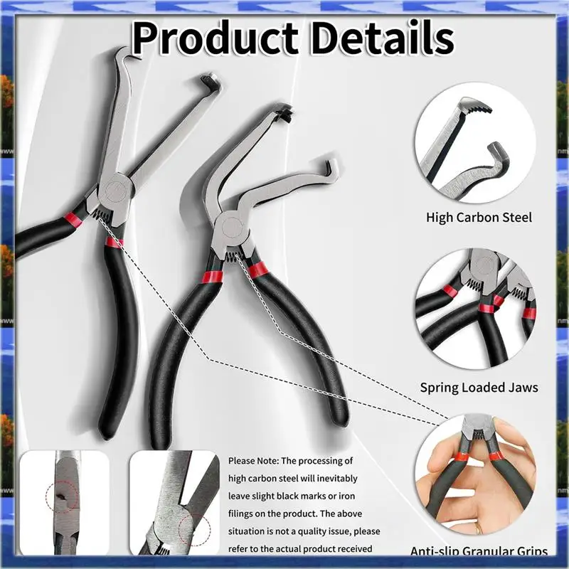 

LJL Comprehensive Car Electrical Service Tool Set: 3 Disconnect Pliers 37960, 37980 And 8 Terminal Tools