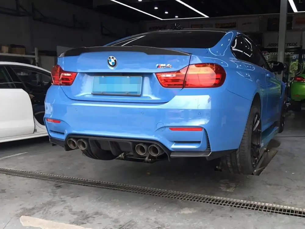カーボンファイバーカスタム車ディフューザー BMW F83 F82 M4 F80 M3 2014-2019