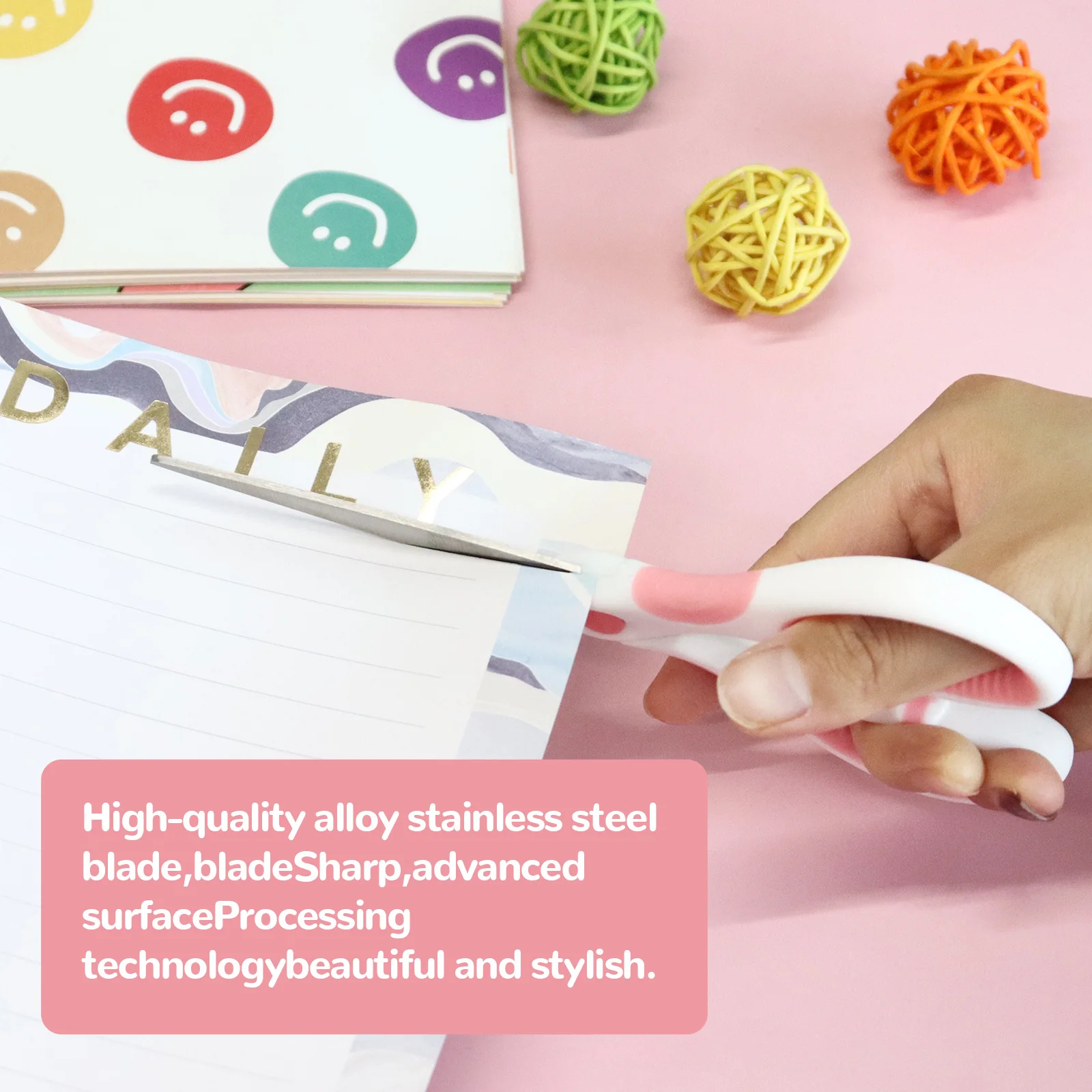 Morandi Multipurpose Schaar Zware Titanium Rvs Kantoor Snijden Briefpapier Naaien Scrapbooking Craft Schaar