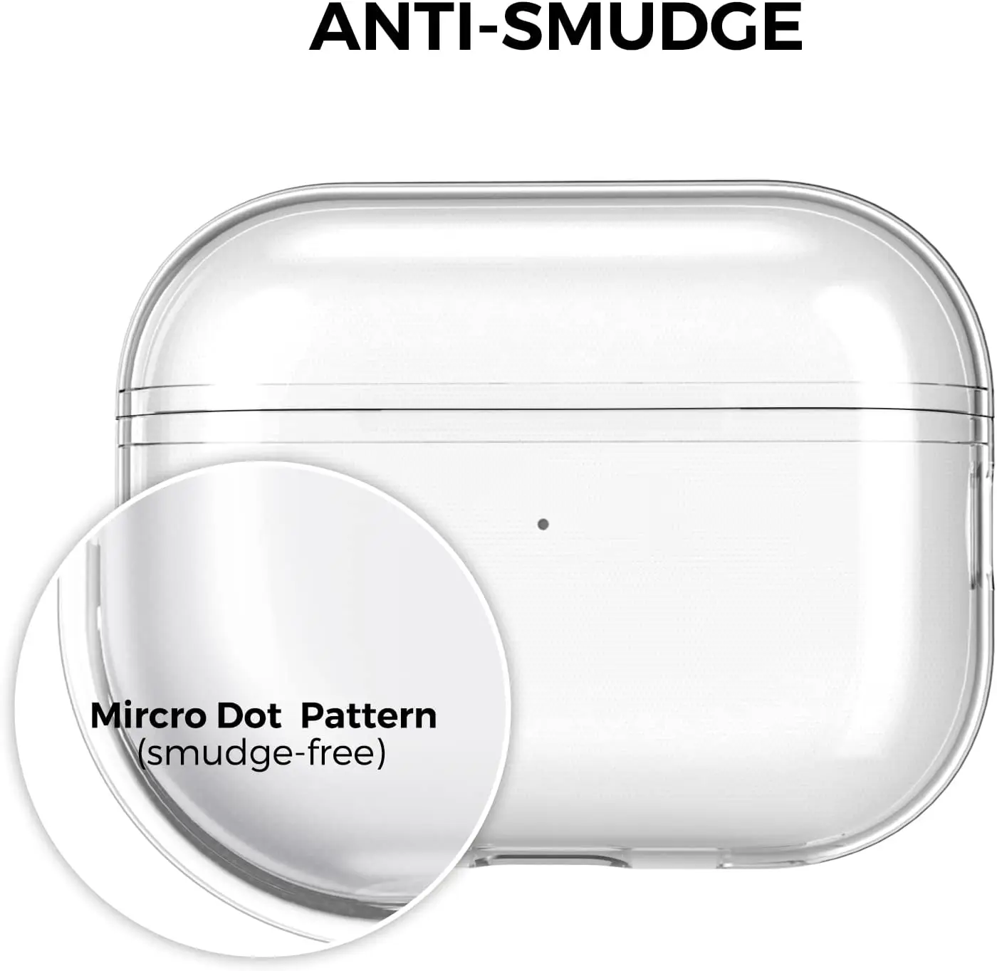 حافظة لجهاز Airpods Pro 2 شفافة متوافقة مع ماج-آمنة للشحن اللاسلكي حافظة حماية لينة من البولي يوريثان لأجهزة Airppods Pro 2 2022