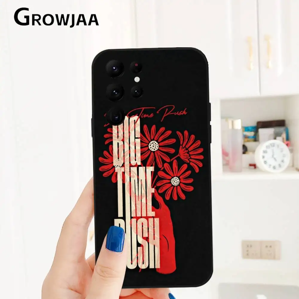 Muziek B-Big Time R-Rush telefoonhoesje voor Samsung Galaxy S25 S24 S22 S23 Ultra S21 S20 Plus 5G