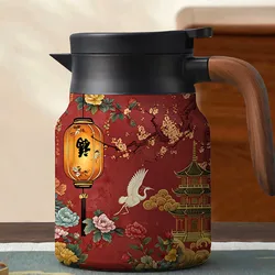 1000ML Guochao New Thermal Insulation Teapot Household Large-capacity Tea Separation Stew Teapot Kettle Wholesale Tea Pot