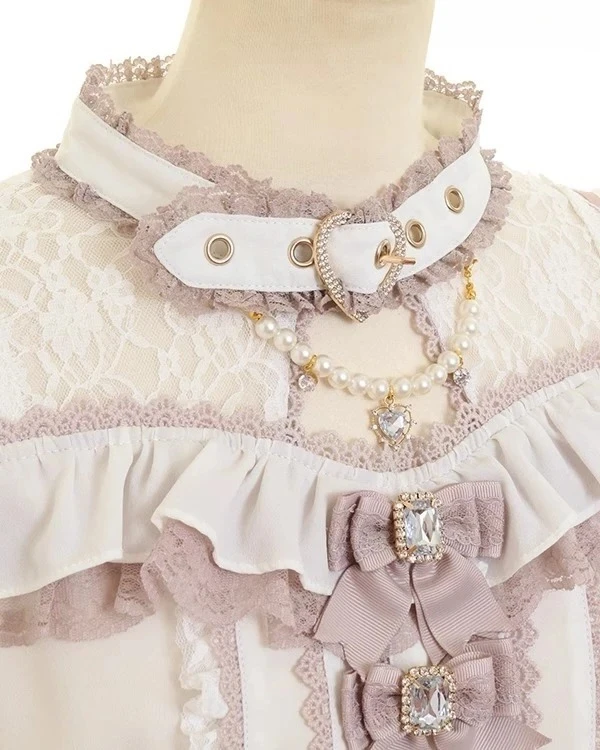 

Японская серия Mine, массовая продукция, белая рубашка с открытыми плечами и кружевным бантом, блузка, женские милые блузки с длинными рукавами, топ женский