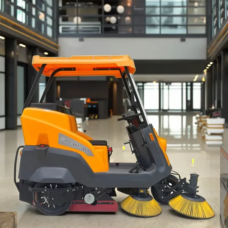 Balayeuse-Nettoyeuse Électrique C170 Autoportée pour la Vente