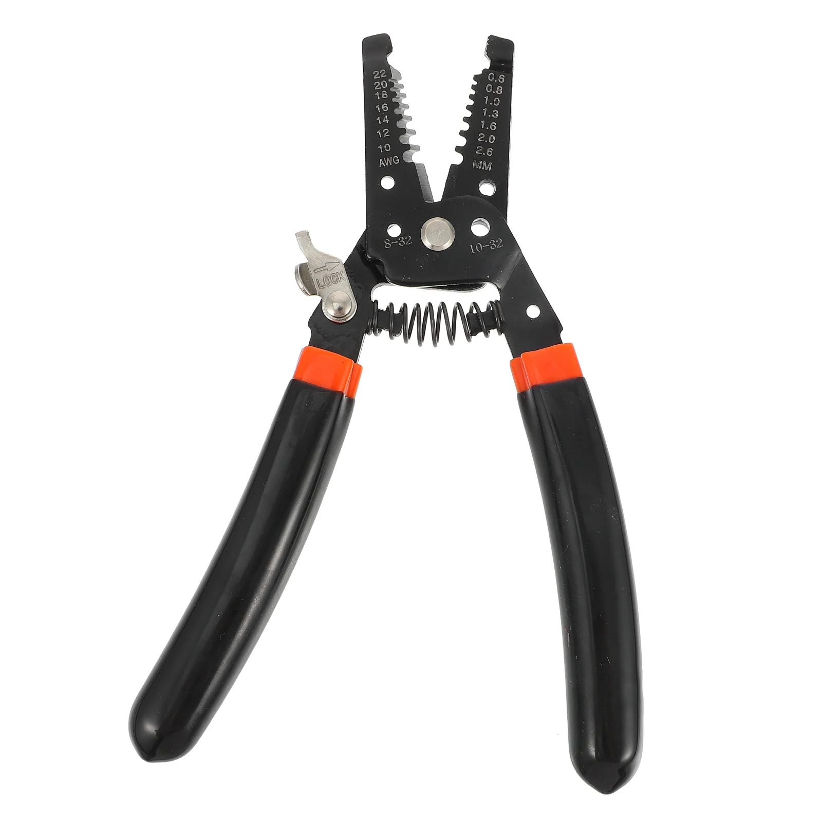 

Wire Strippers 7 Inch Electrician Hand Tools Wire for AWG Stripping Pliers Black Suitable Electricians Household Car