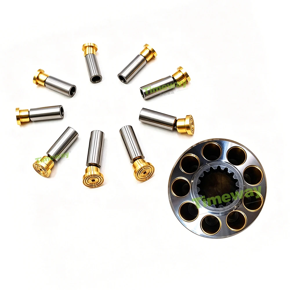 HPR Hydraulic Pump Spare Parts Cylinder Block Piston Shoe for HPR165 Linde Piston Pump Repair Kits