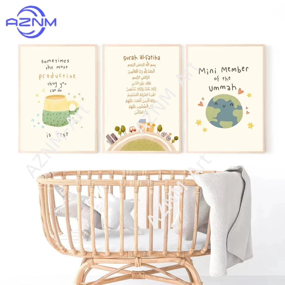 1Pc/3Pcs Islamic Ca…