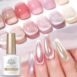 BORN PRETTY Super Shine Cat Magnetic Gel Nail Polish Sparking Shiny Varnish UV Gel For Nail Art Design Magnetic Manicure