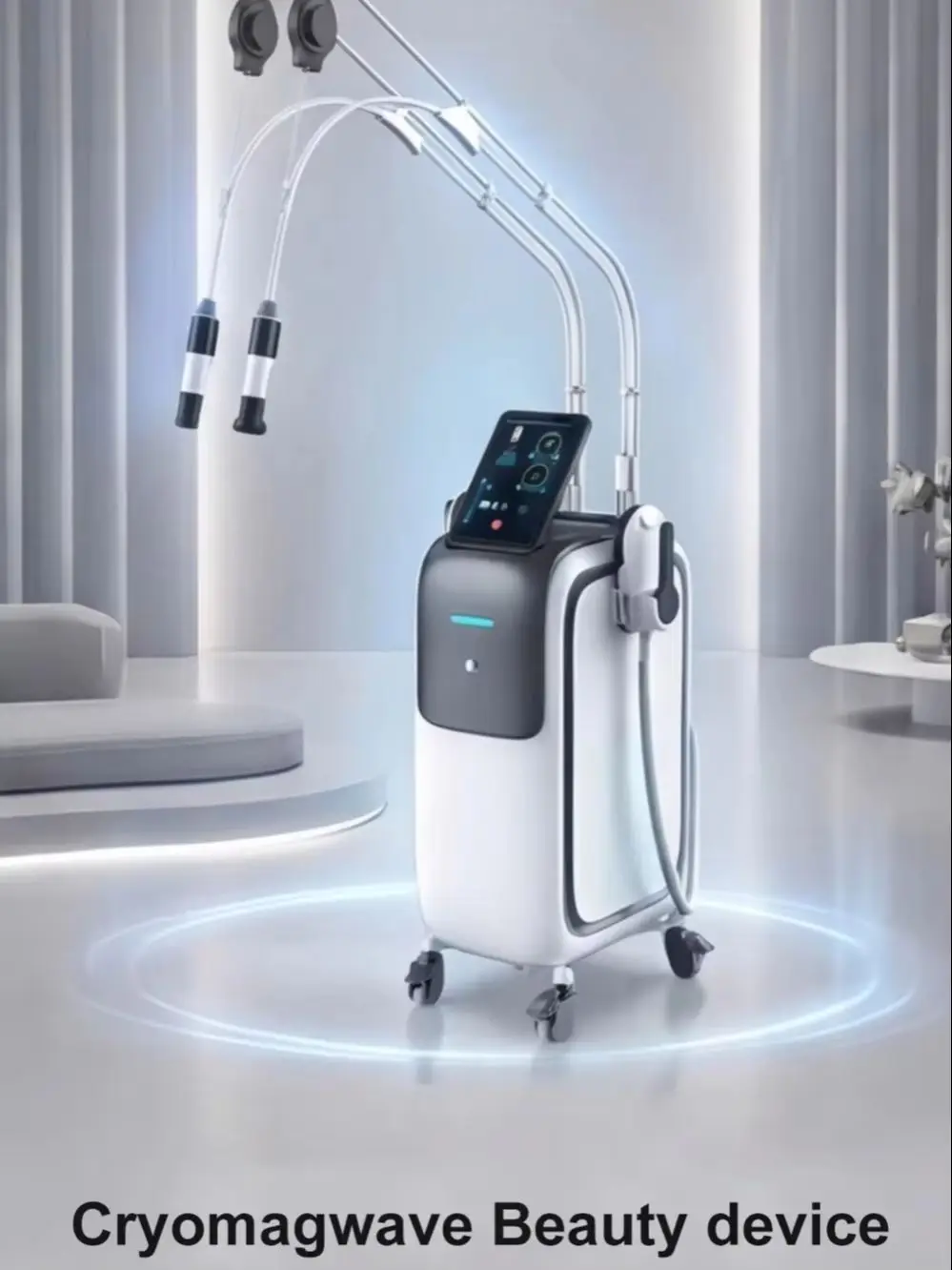 New Cryomagwave Fat Dissoving abs Building Muscle Training Machine EMS RF Cellulite Reduction Sliming Equipment