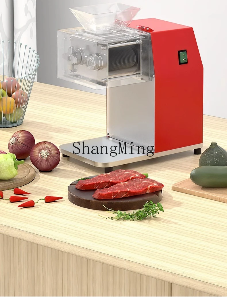 Máquina cortadora y trituradora de escritorio ZYY, cortadora de carne comercial eléctrica de gran capacidad