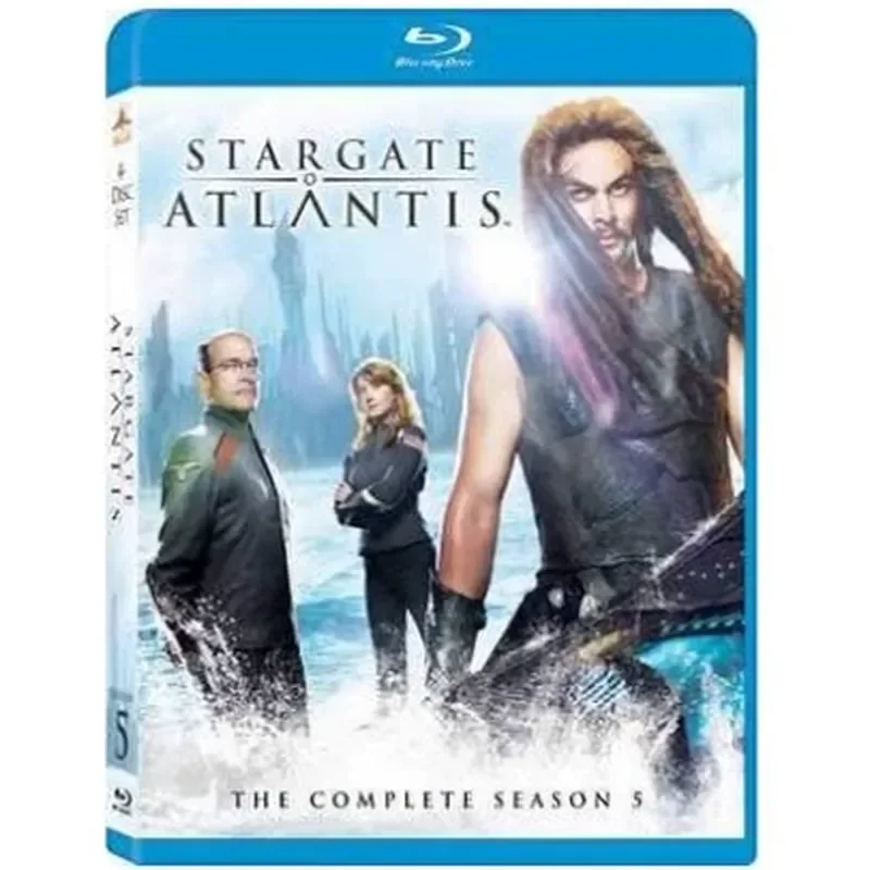 

BD Blu-ray Disc American TV Series Stargate Atlantis Seasons 1–5 Uncut 20 Disc Box Set