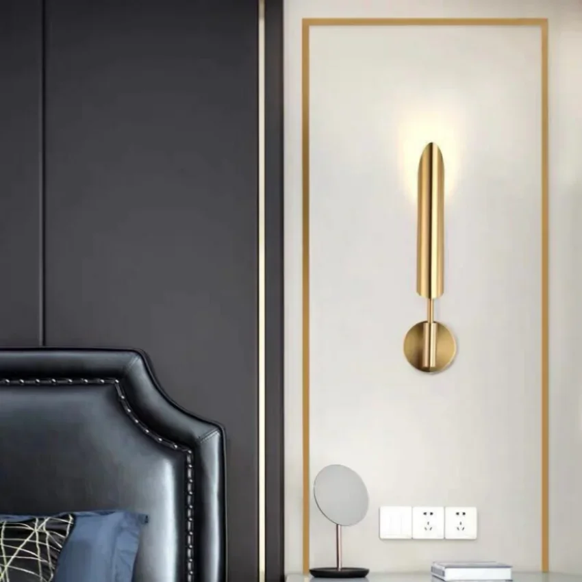 Decoration Wall Sconce Lights for Bedroom Bedside Hotel Hallway Modern Background Lamp Nordic Indoor Living Room Led Restaurant