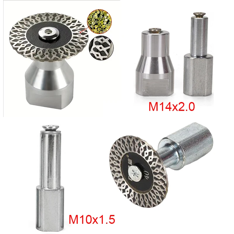 Mini tarcza diamentowa M14 do cięcia, precyzyjna do granitu, piaskowca, betonu, rzeźbienia liter, szlifowania