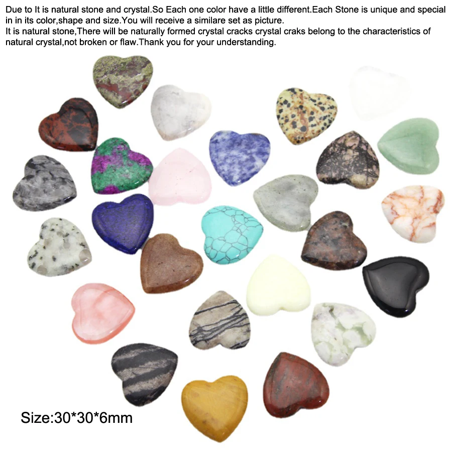 30mm Natural Stone Gems Agate Crystal Quartz Rock Chakra Reiki Healing Room Home Decor Aquarium Decoration Maison Jewelry Making