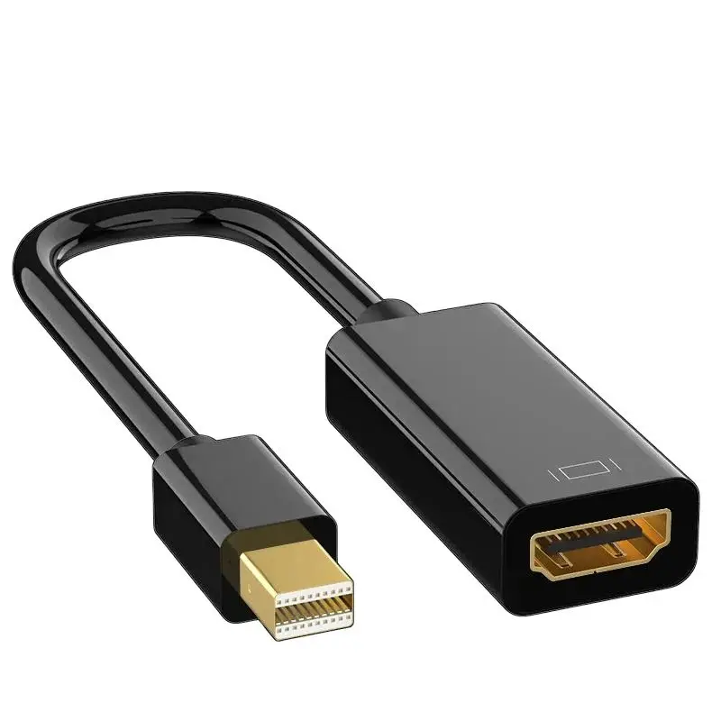 Mini DP To HDMI-compatible Adapter Cable 4K/1080P Male To Female DisplayPort to HD Converter for Macbook Pro Air Mac Surface Pro