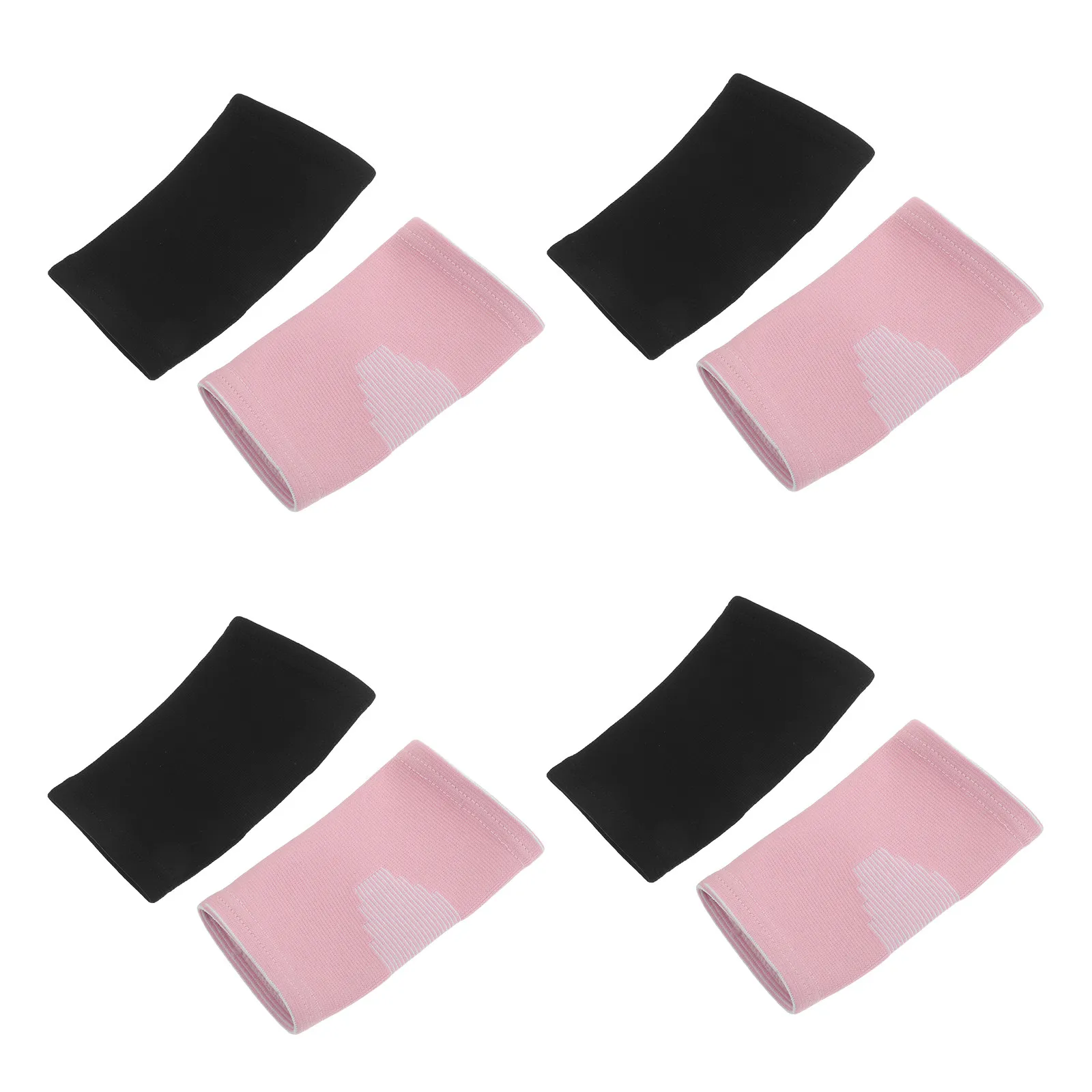 4 Pairs Kids Wrist Protection Pads for Volleyball, Basketball & School Sports Training – Elastic Forearm Braces
