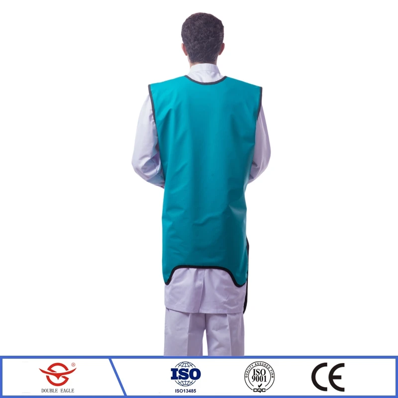 Хорошее качество рентгеновского гамма-излучения защитная 0,35/0,5 ммpb супер мягкий свинцовый жилет пальто радиологическая защита свинцовая одежда