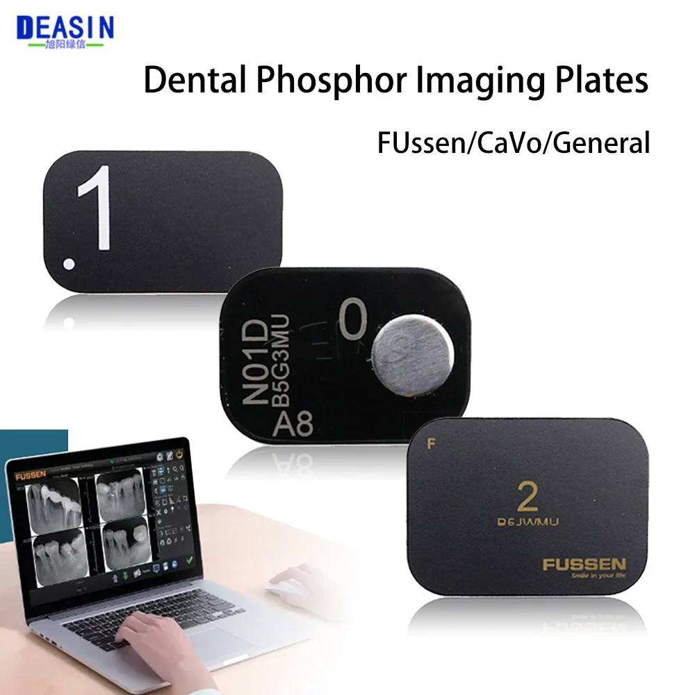 Dental X-Ray Scanner Medical Radiovisograph Digital Sensor RX Dental Match Plate 0# 1# 2# 3# Imaging Plate For Fussen