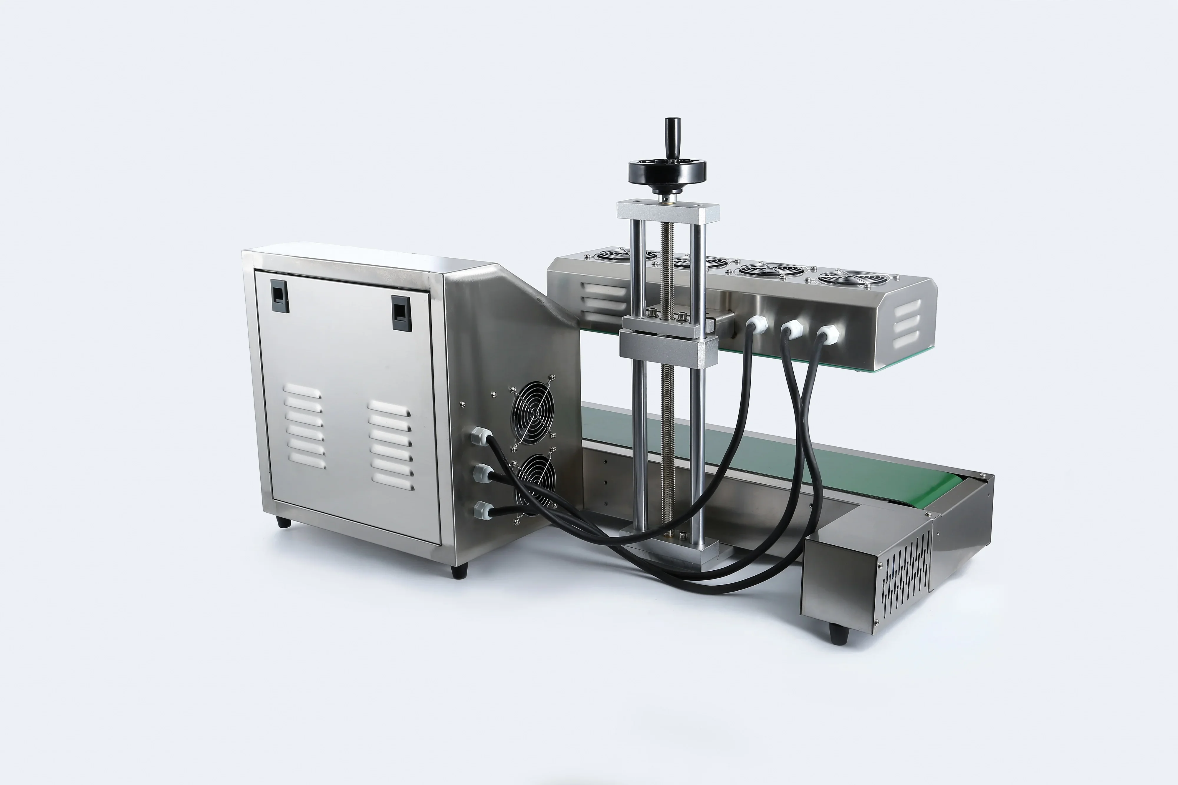 LX6000 continuous aluminum foil plastic bottle induction sealing machine