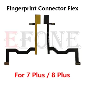 Bilashmart iPhone 8 7 6 6S Plus SE 2020 Home Touch ID Return Fingerprint Button MainBoard Motherboard Connector Flex Cable