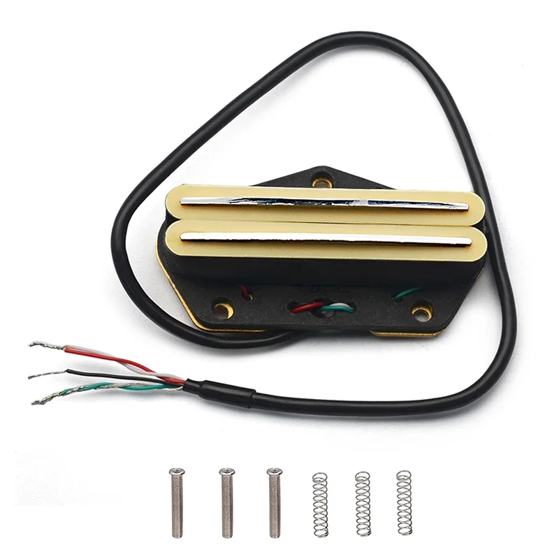 ALLMusic TL Humbucker Bridge Pickup Dual Coil Bridge Pickup Dual Rail Pickup for TL Electric Guitar