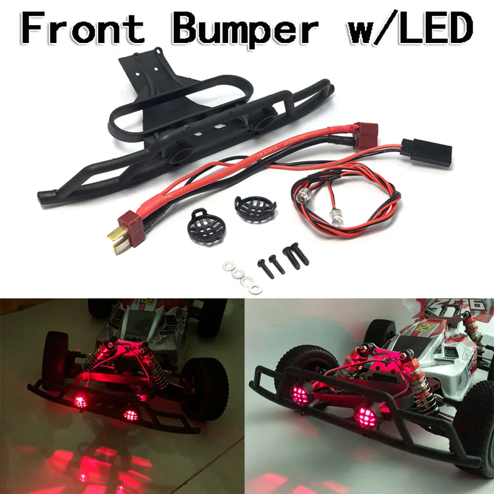 Pneus en Caoutchouc RC Compatible Avec Wltoys 144001 144002 144010 124016 124017 124018 124019 RC Voiture 4 Pièces Jante De Roue En Métal Pièces De Mise À Niveau De Pneu En Caoutchouc (Size : 2