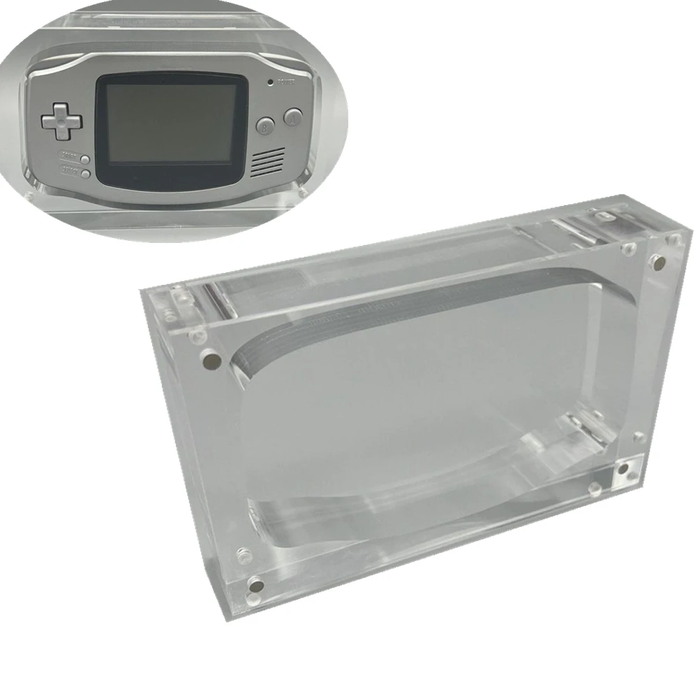

Acrylic Display Case Transparent Box Protector For GBA Game Boy Advance Console Collectible Storage Box