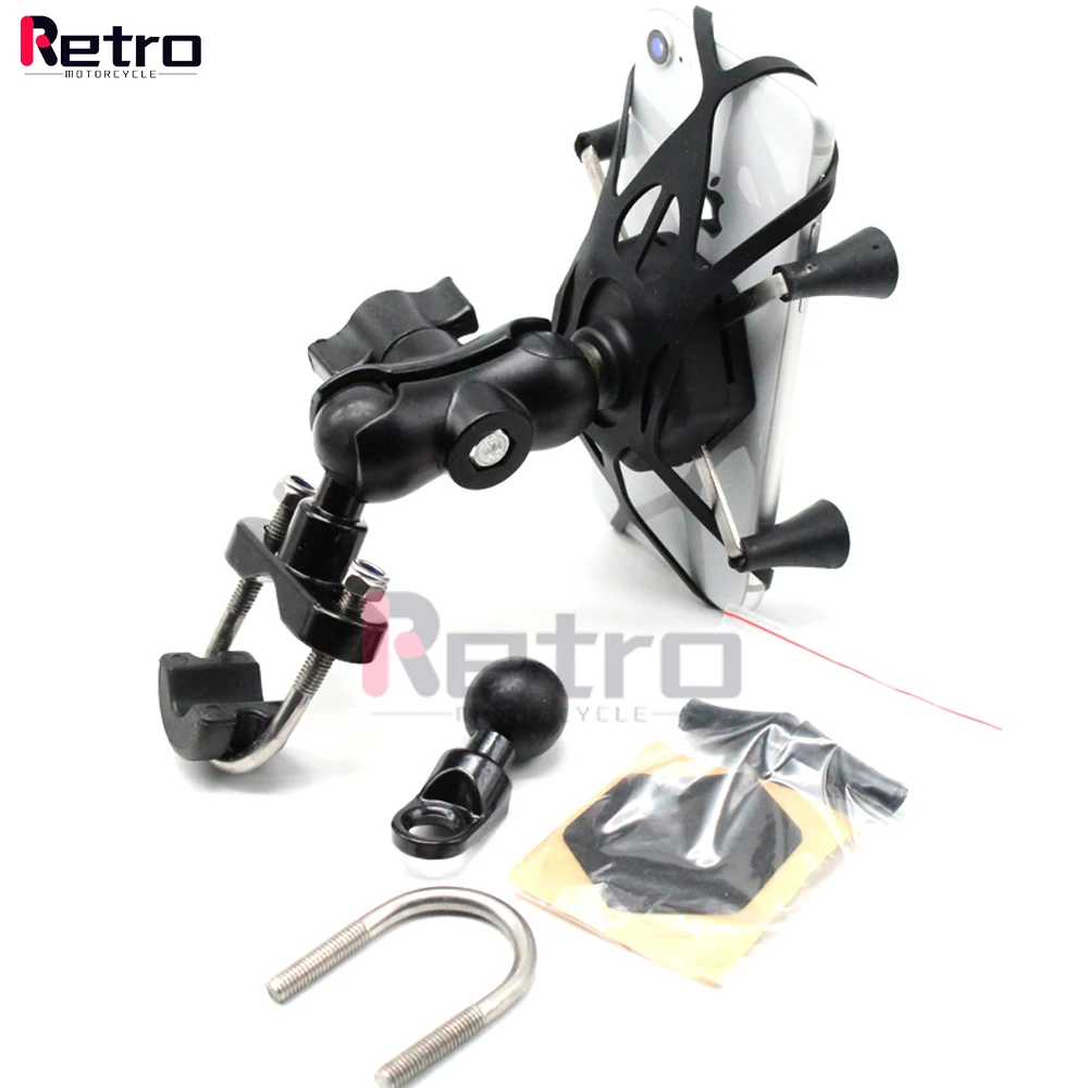 Soporte de montaje para teléfono móvil, marco de navegación GPS para motocicleta SUZUKI GSX 750/650/600/400 GSX650F/GSX750F KATANA GSX750 Inazuma