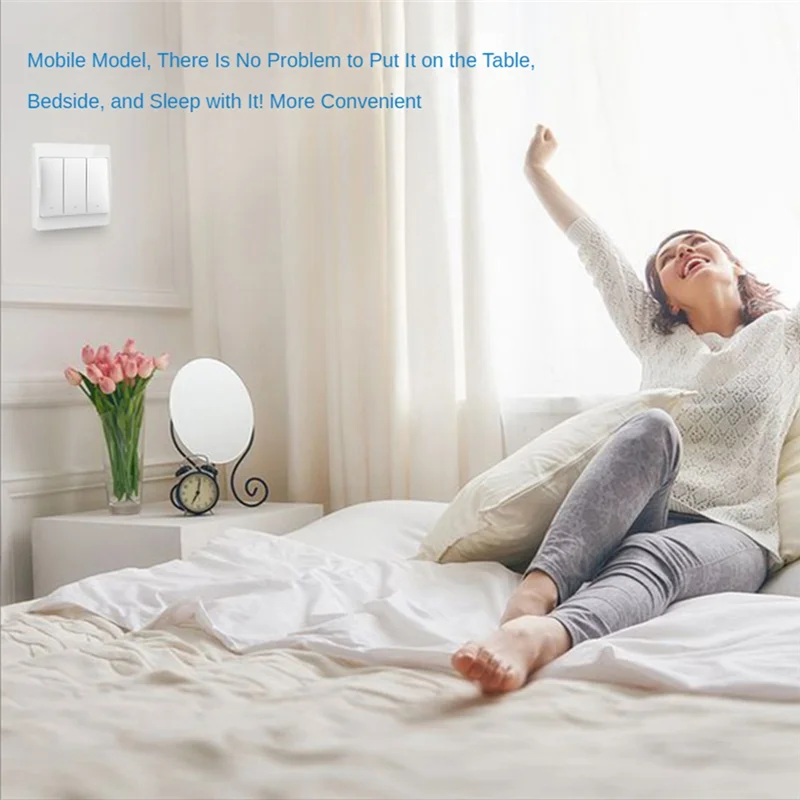 

N11R Self-Pow Wall Light Wireless Switch Self-Powered Remote Control No Battery No Wire IP54 Waterproof Indoor Kinetic Switch