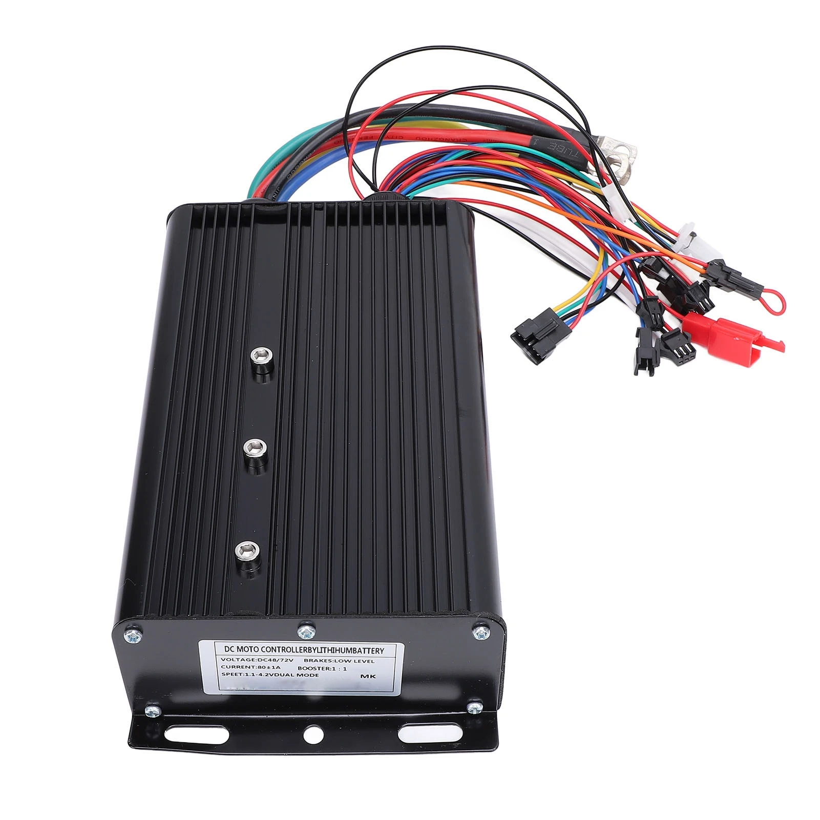 Controlador de Bicicleta Eléctrica 72V 80A 5000W, Controlador de Motor de Velocidad para Scooter Eléctrico de Aleación de Aluminio