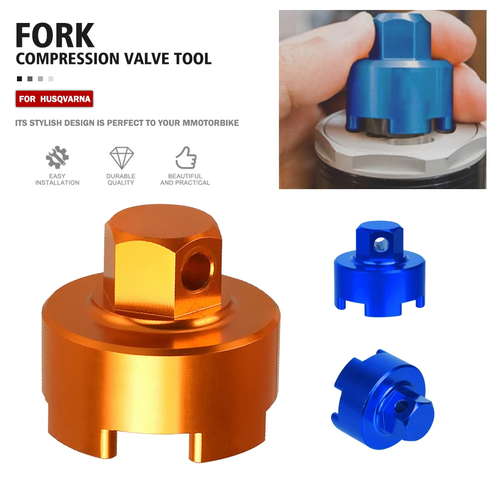 WP Front Fork Compression Valve Removal Tool For KT-M SX SXF XC XCF 125 200 250 300 350 400 450 2017-2023 For HUSQVARNA GASGAS