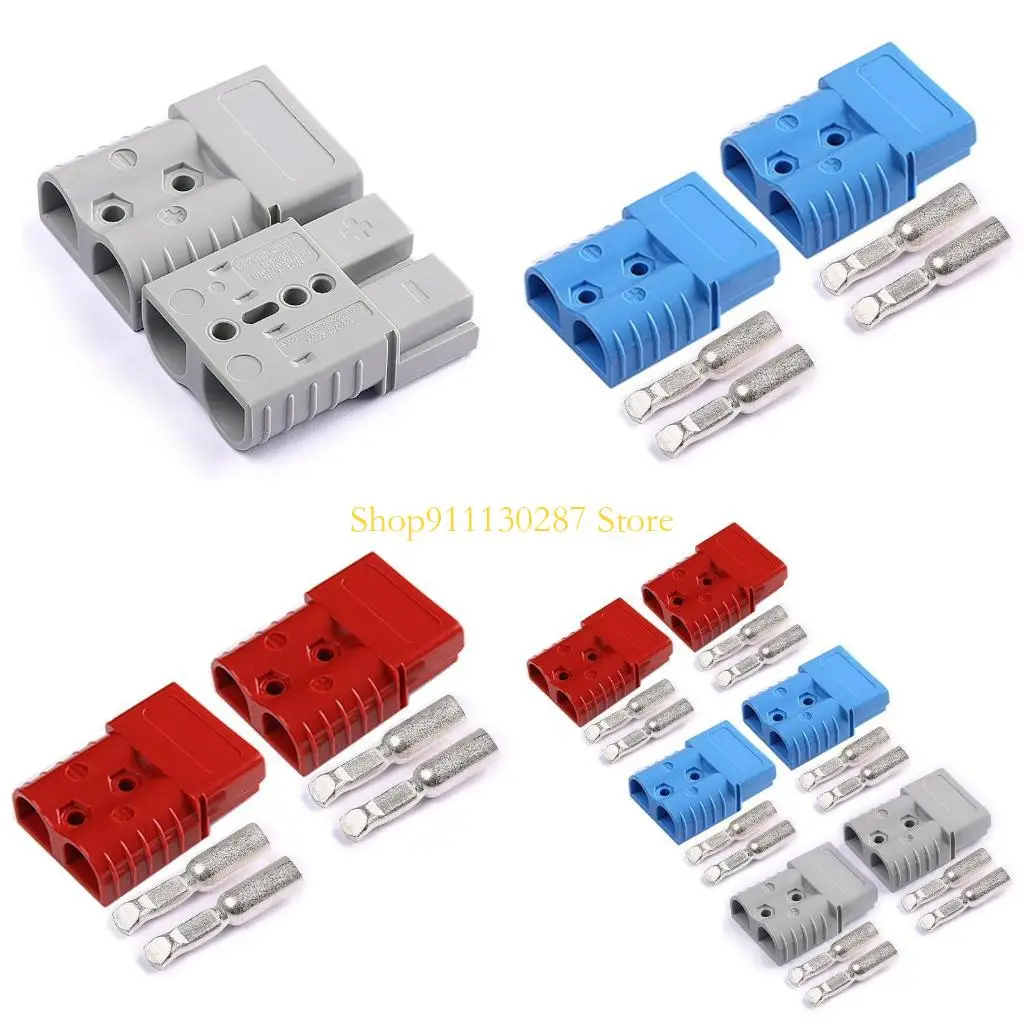 

J1HC 120A 600V Серый красный синий разъем SB120 Connector Double Pole с медными контактами для солнечных панелей караваны ACCS