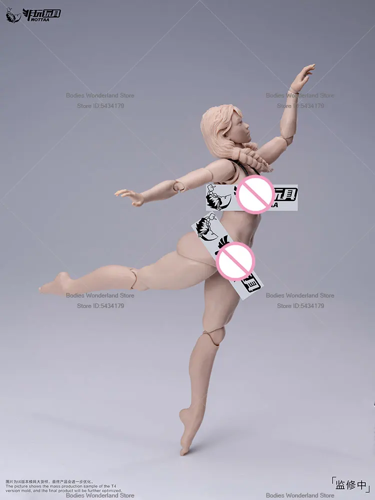 Notaman NT-04 масштаб 1/12, женщина-солдат, сексуальное супер подвижное суставное тело, 6-дюймовая фигурка Serena/Xiao, тело с клыками