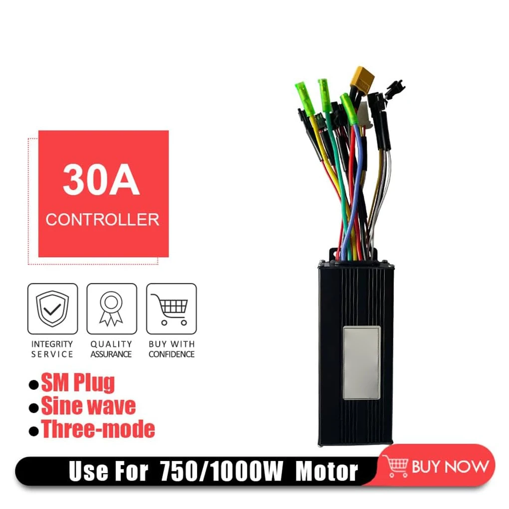 

Black Aluminum And Plastic Electric Motor Brushless Controller Sturdy And Durable Suit For Electric