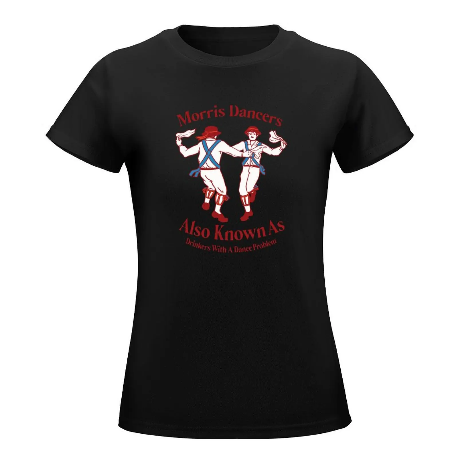 Quirky English Morris Dancing T-Shirt funny Blouse Aesthetic clothing womans clothing