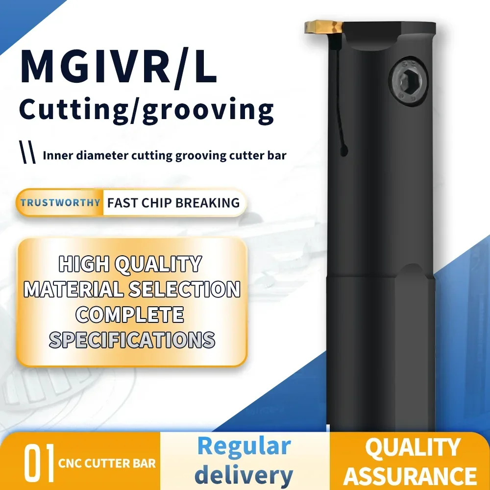 TAOPU Grooving Tool holder MGIVR2016 MGIVR2520 MGIVR3125 MGIVR  MGIVL MGMN Carbide Inserts Internal Turning Tool Lathe Bar