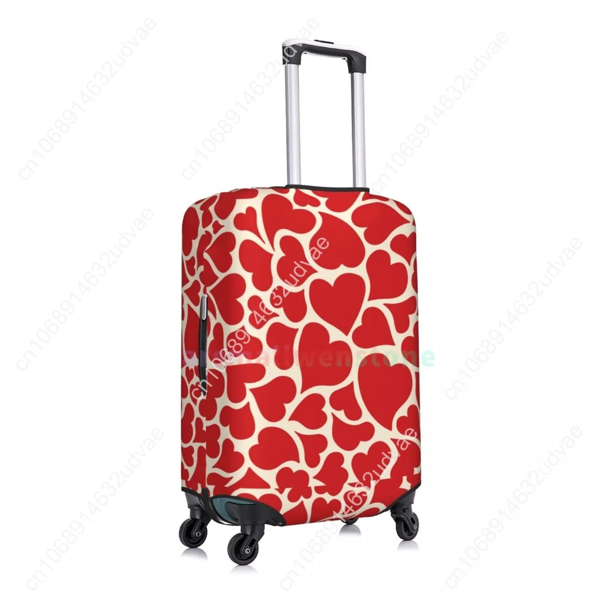Valentines Throws Luggage Cover Suitcase Protector Thicken Elasticity Dust Covered Anti-scratch Protective Case 18-32 Inch