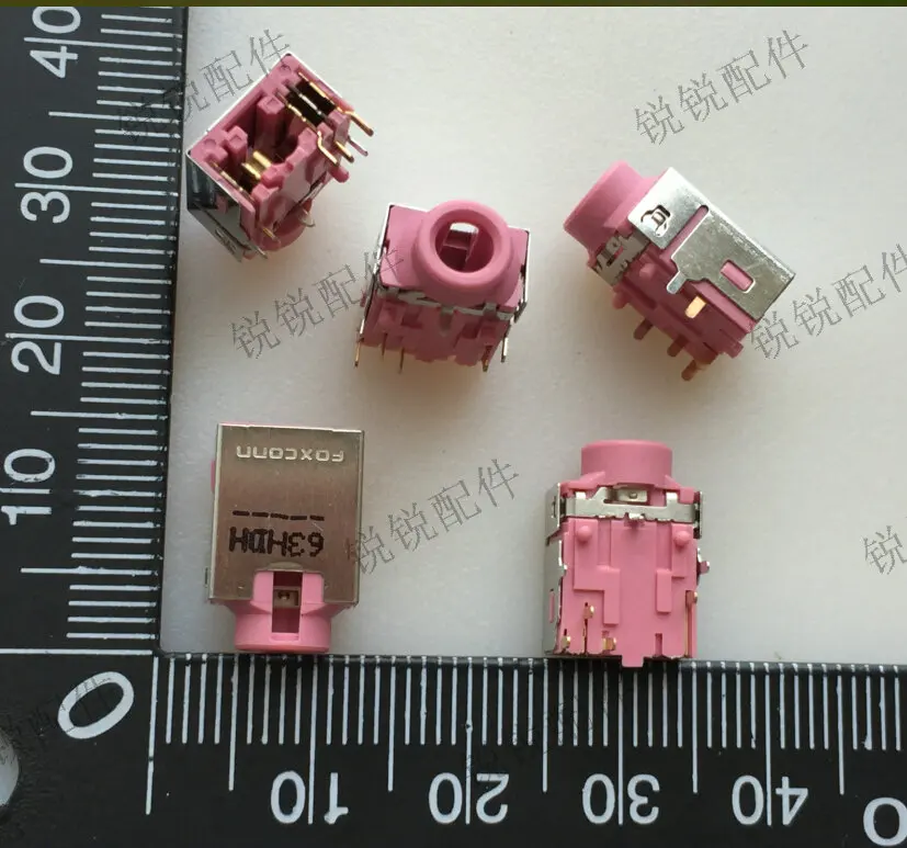 

For laptop motherboard audio port Female 7PIN pink headphone socket Microphone jack