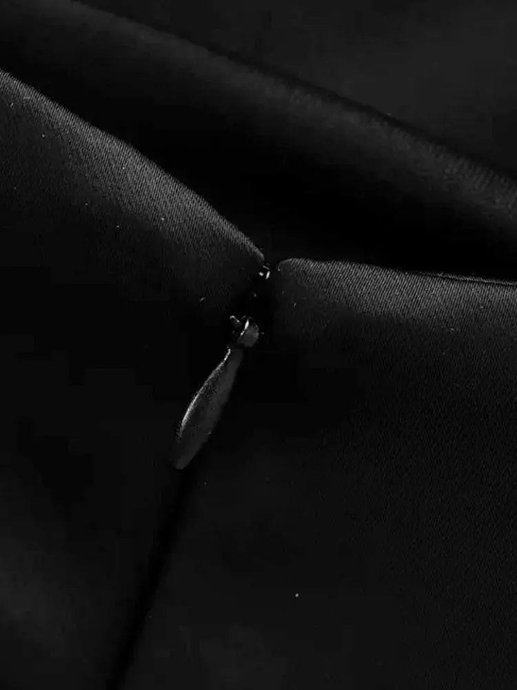 Strapless Mini Dress for Women with Rhinestones, Straight Neck, Back Zipper, Female Dresses, Sexy Fashion