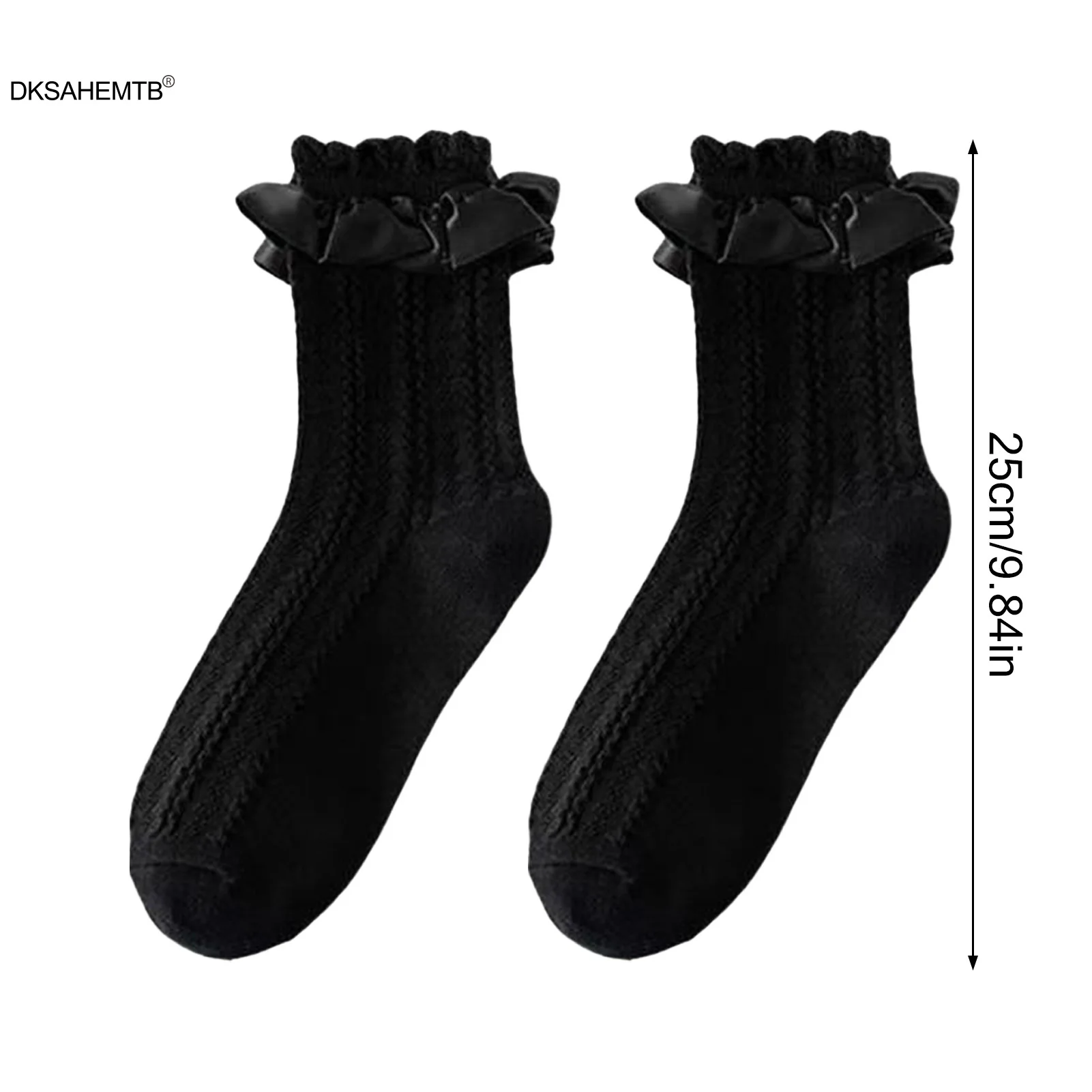 1/6 pares outono meias quentes para mulheres estilo japonês elegante rendas tubo meias ao ar livre equitação acampamento viagem à prova de vento meias quentes