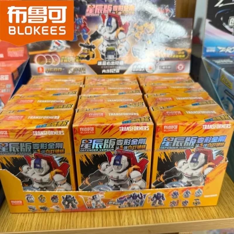 

Новое поступление, трансформеры Blokees, версия Defender 5, Galvatron Jetfire, Optimus Prime, отражатель в сборе, модель игрушки, слепая коробка, подарок