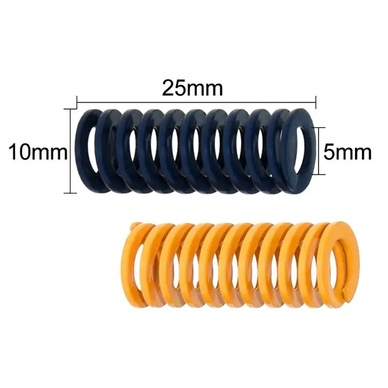 3D Printer Bed Springs, 10mm OD 25mm Length Compression Mould Die Springs Light