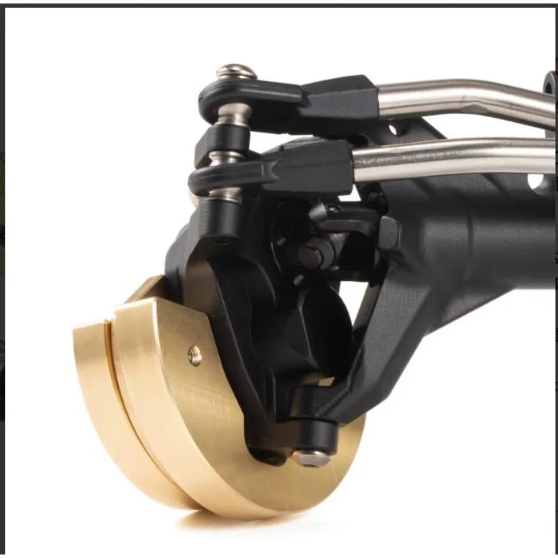 For 1:10 VP VS4‑10 Phoenix F10 Portal Under‑Axle Brass Weight Kit,Reduce Nose Tipping Improve Climbing Posture RC Crawler
