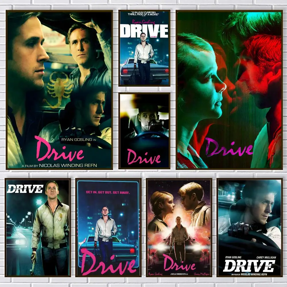 Movie D-Drive Poster PP Paper Decorative Wall Art for Living RoomsBedrooms Bars Cafes Stylish Home Decor Gift