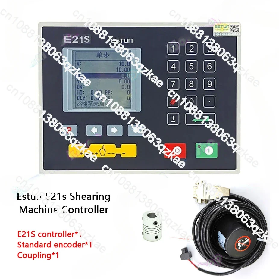 

Estun E21s Shearing Machine Cnc Controller Hydraulic Shearing Machine System Kit Estun E21s CNC Controller With Encoder set