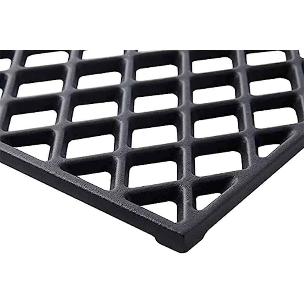 قطع غيار شواية الحبيبات - شبكات الطبخ من الحديد الزهر لـ Pro 780 و885، شبكات شواء مكونة من 3 قطع #4